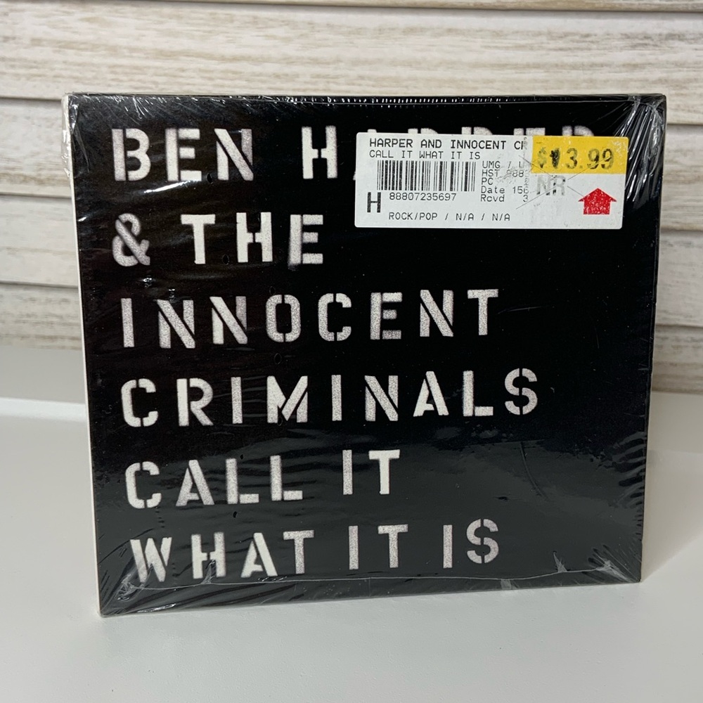 Ben Harper and The Innocent Criminals Call It What It Is Audio CD New